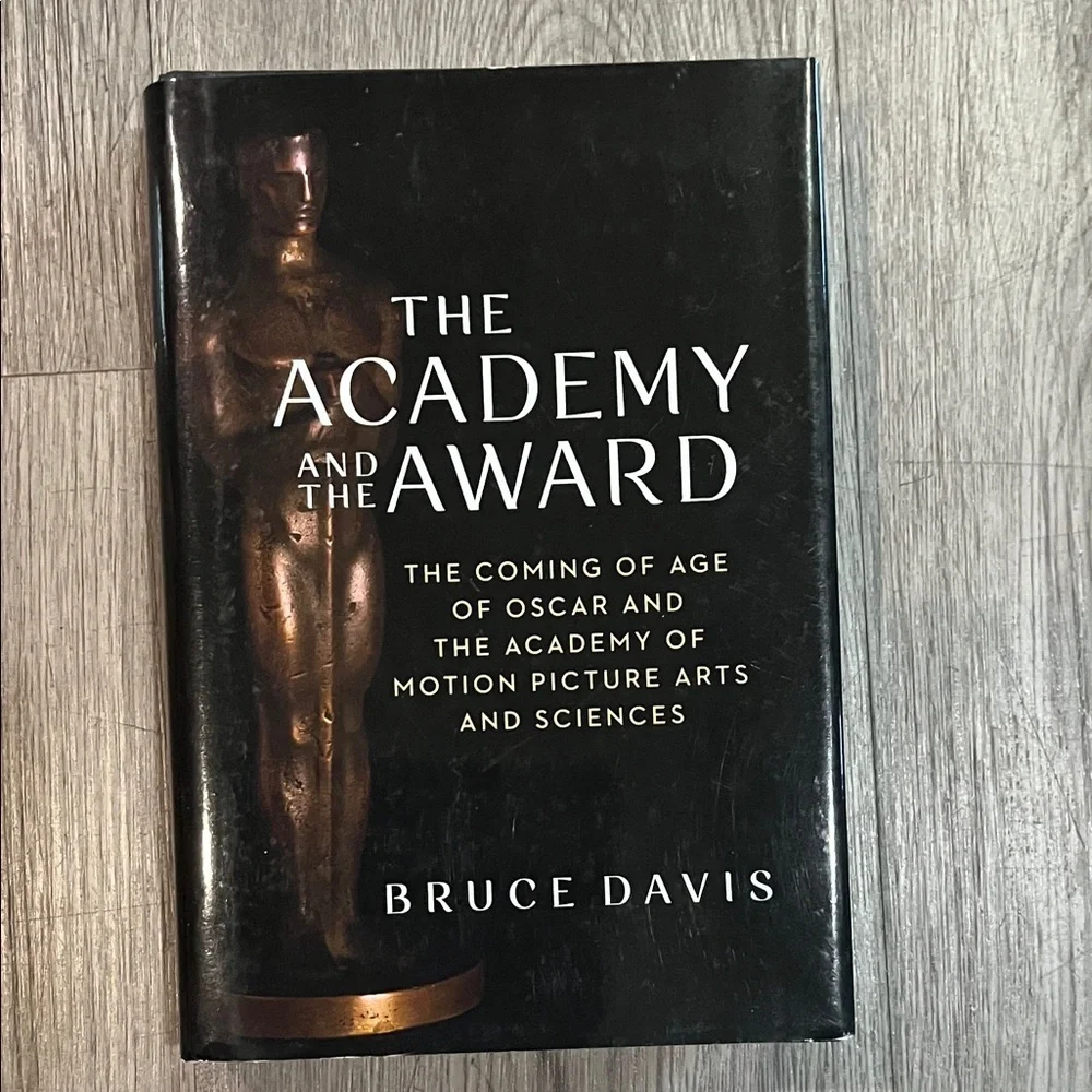 Black Hardcover Book - The Academy and the Award
